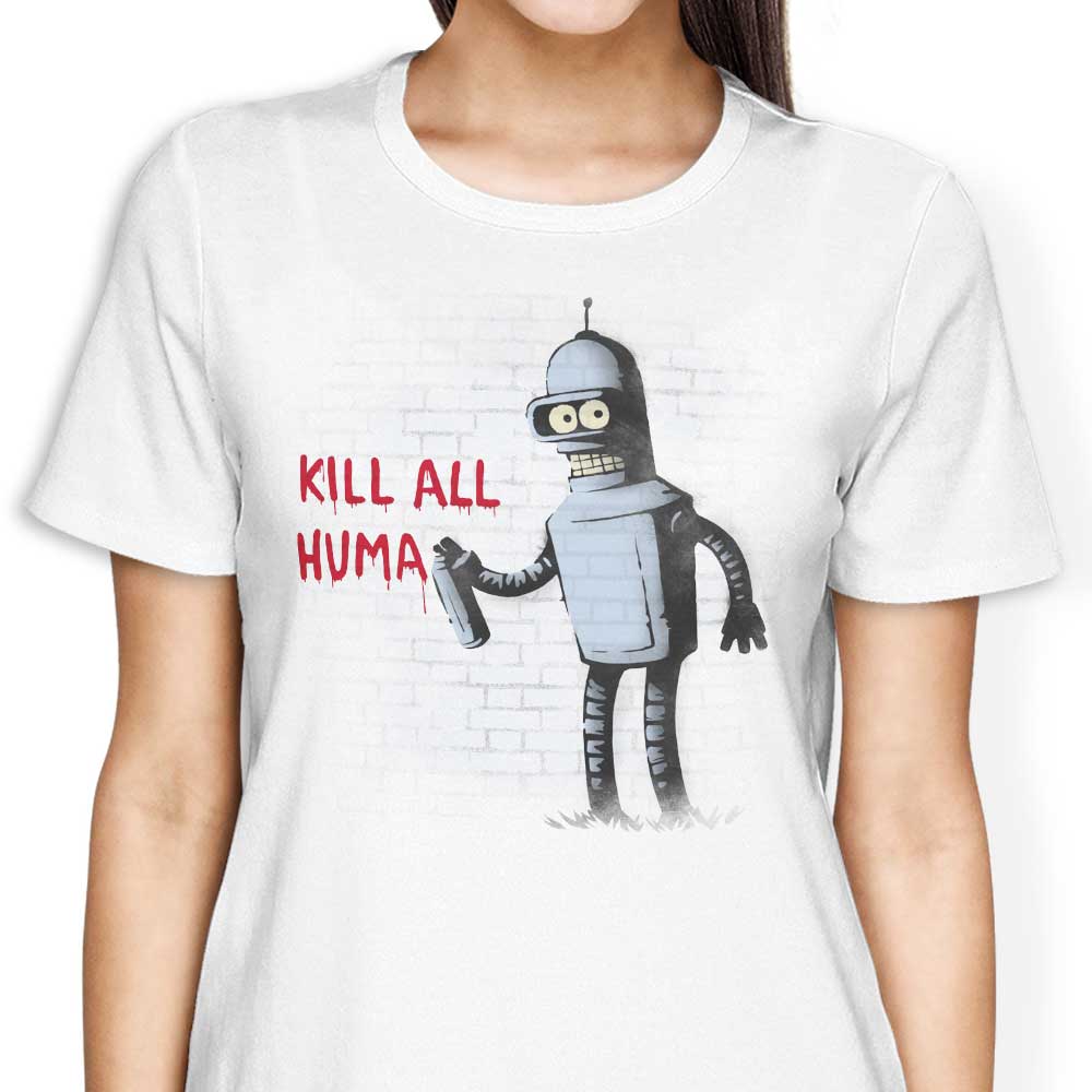 Kill All Humans - Stylish Women's Clothing Apparel