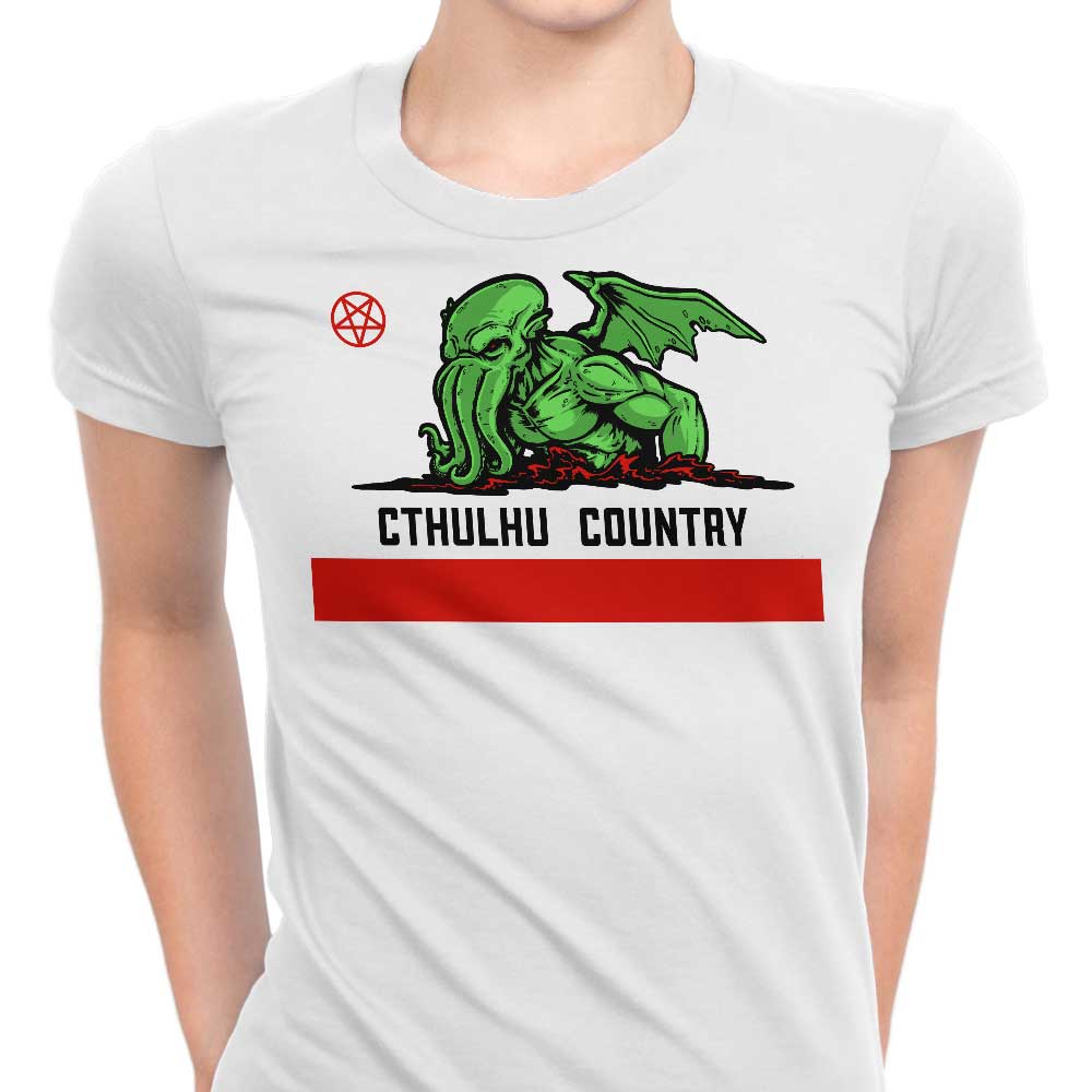 Harebrained's Cthulhu Country Women's Stylish T-Shirts Collection