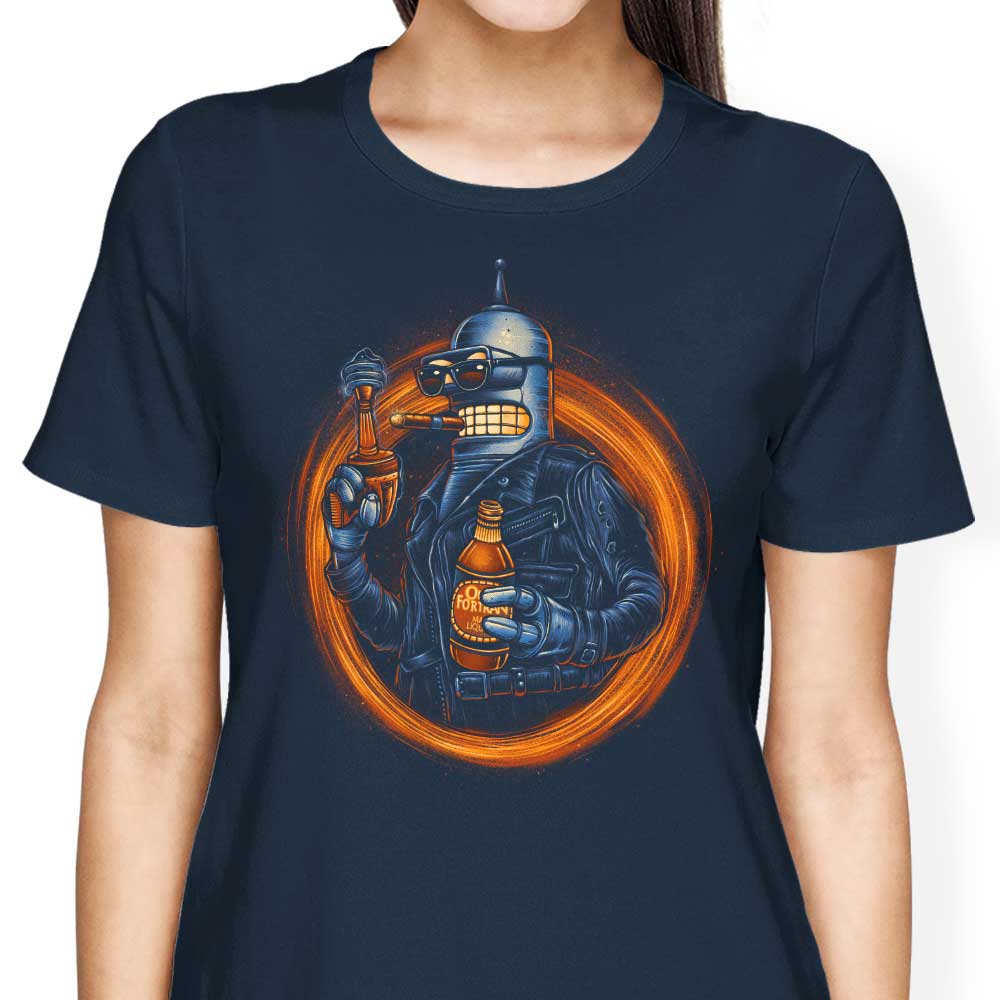 Glitchygorilla Benderminator - Stylish Women's T-Shirts