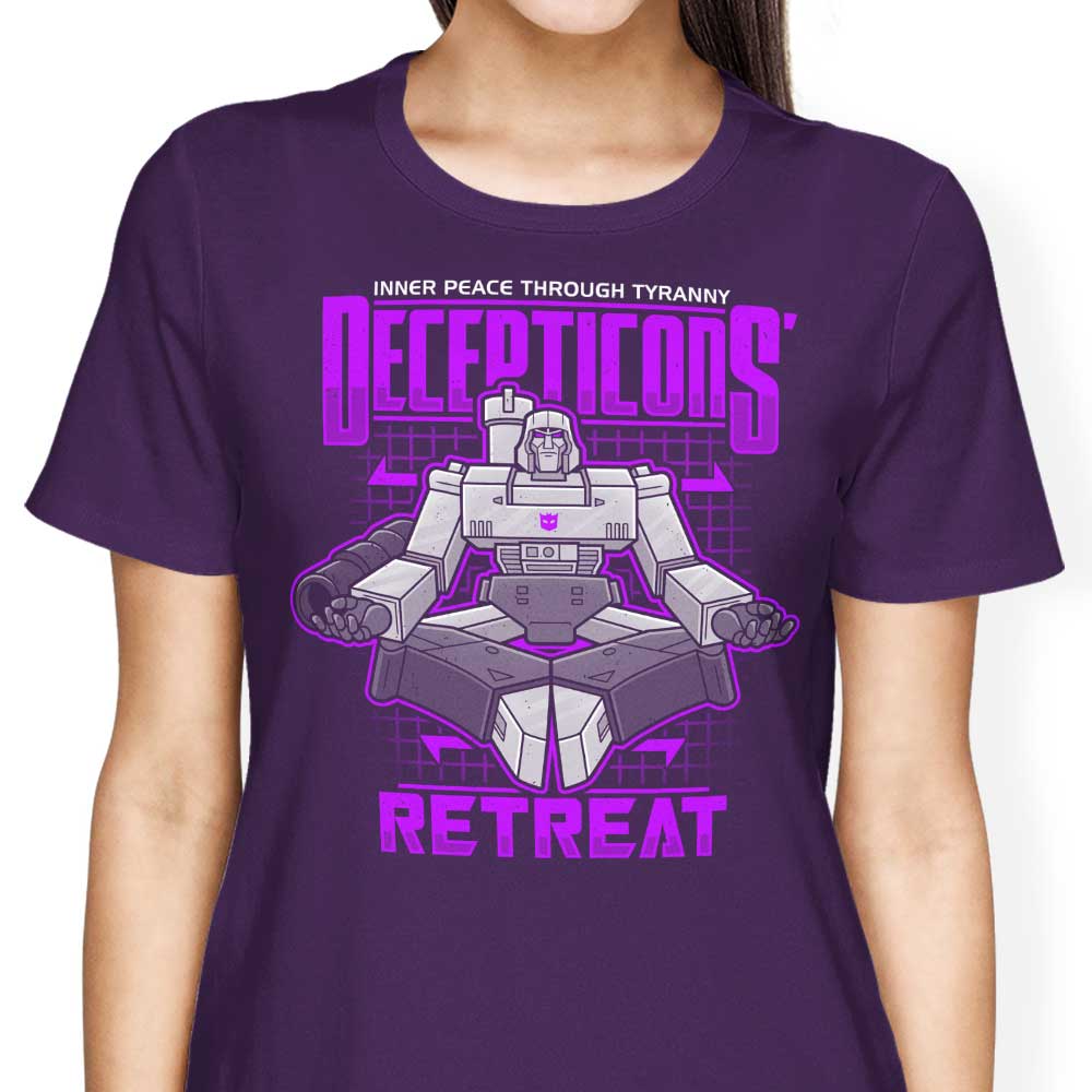 Adho1982 Decepticons Retreat Women's Comfortable T-Shirts