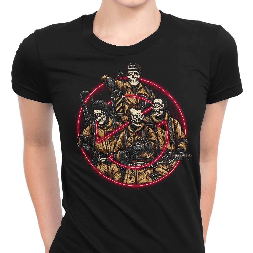 Glitchygorilla's Busted Ghouls - Stylish Women's T-Shirts