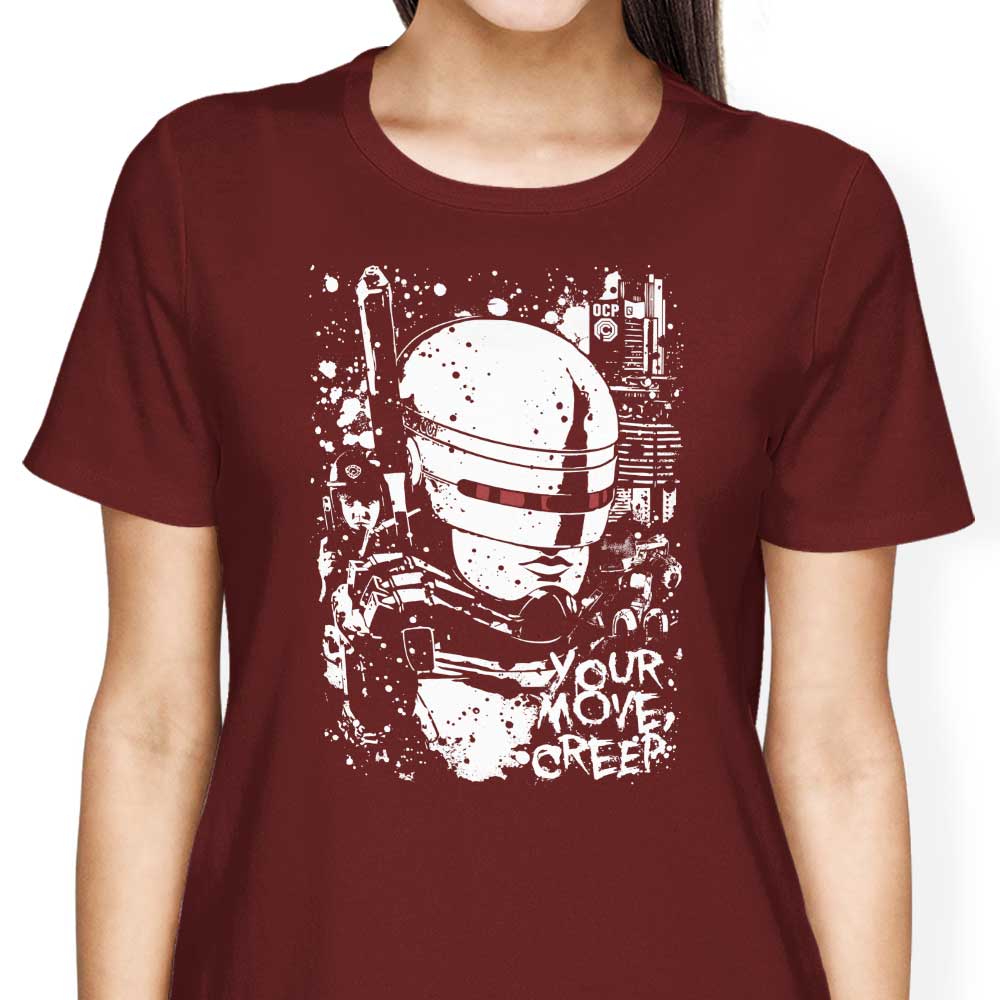 Women's Fashionable 'Your Move Creep' Apparel Collection
