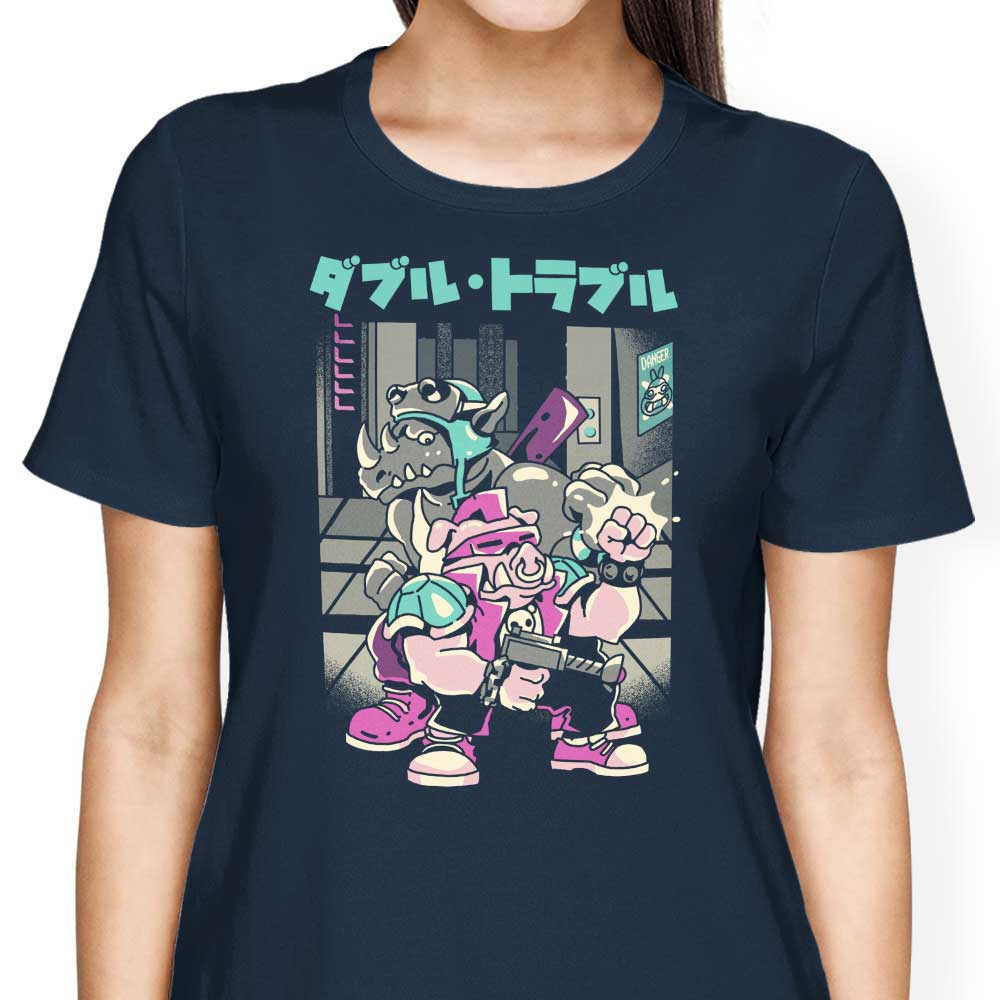Sketchdemao's Double Trouble Women's Fashionable T - Shirts