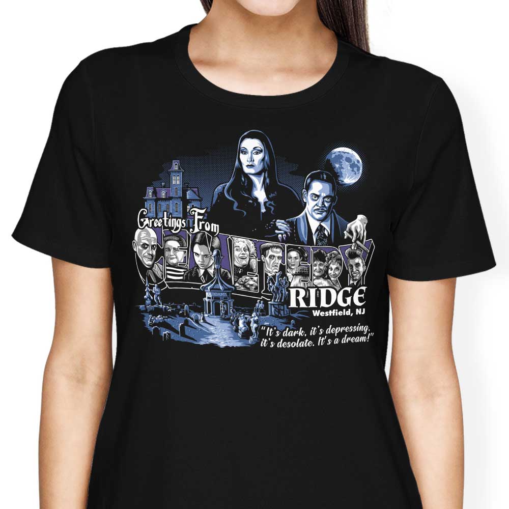 GoodIdeaRyan's Cemetery Ridge Women's Fashionable T-Shirts