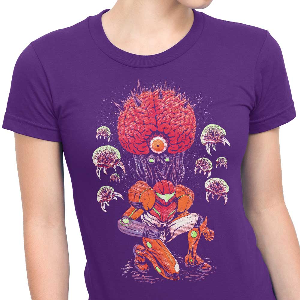 Wetbrain's Super Mother Brain Women's Comfortable T-Shirts