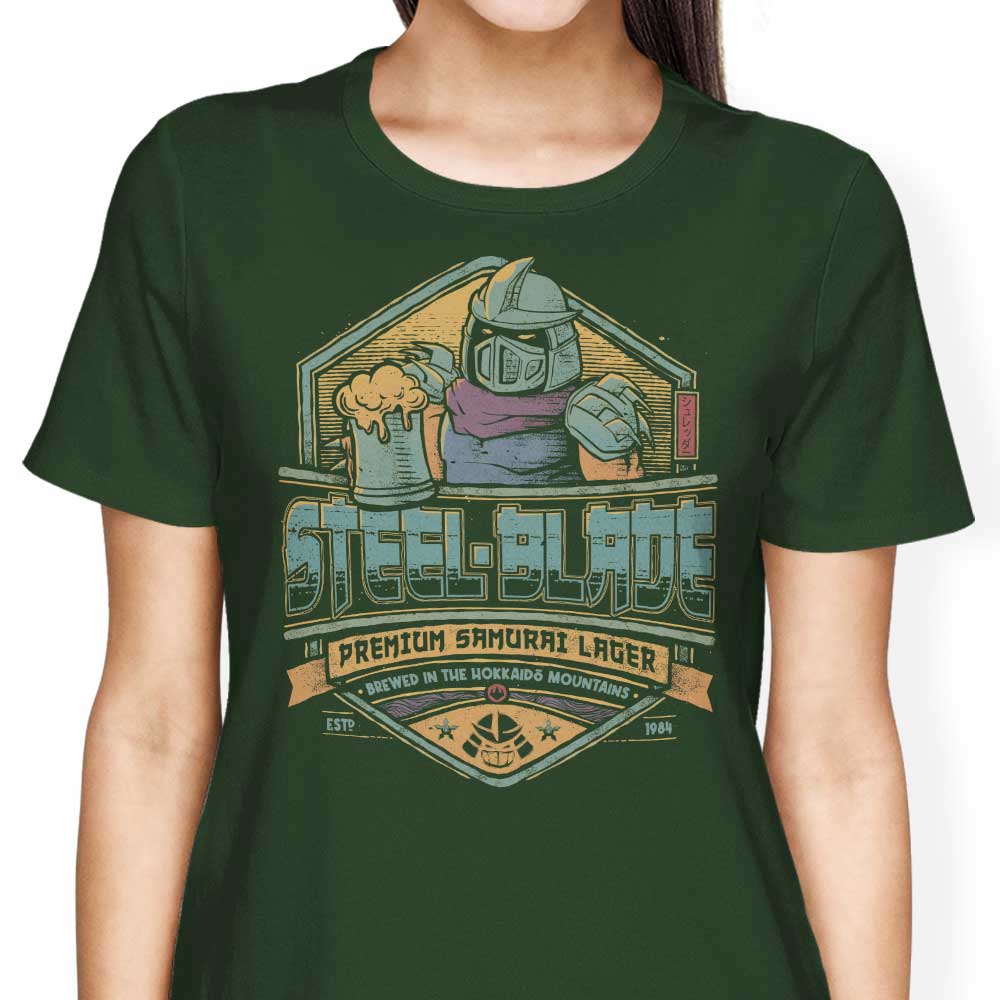 Women's Comfortable Steel Blade Lager Apparel - T-Shirts and Premium T-Shirts