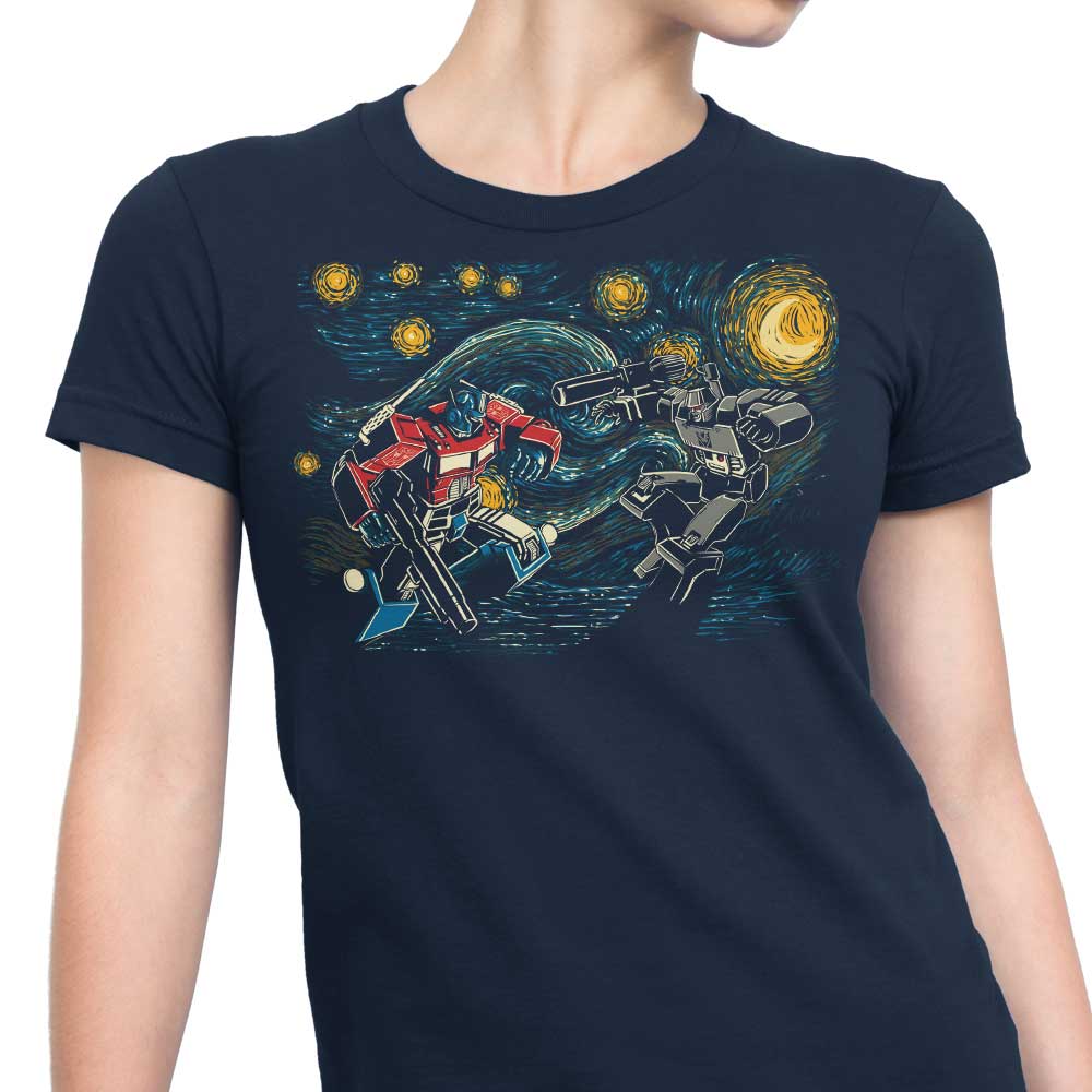 Starry Battle Women's Fashionable Cotton T-Shirts Collection