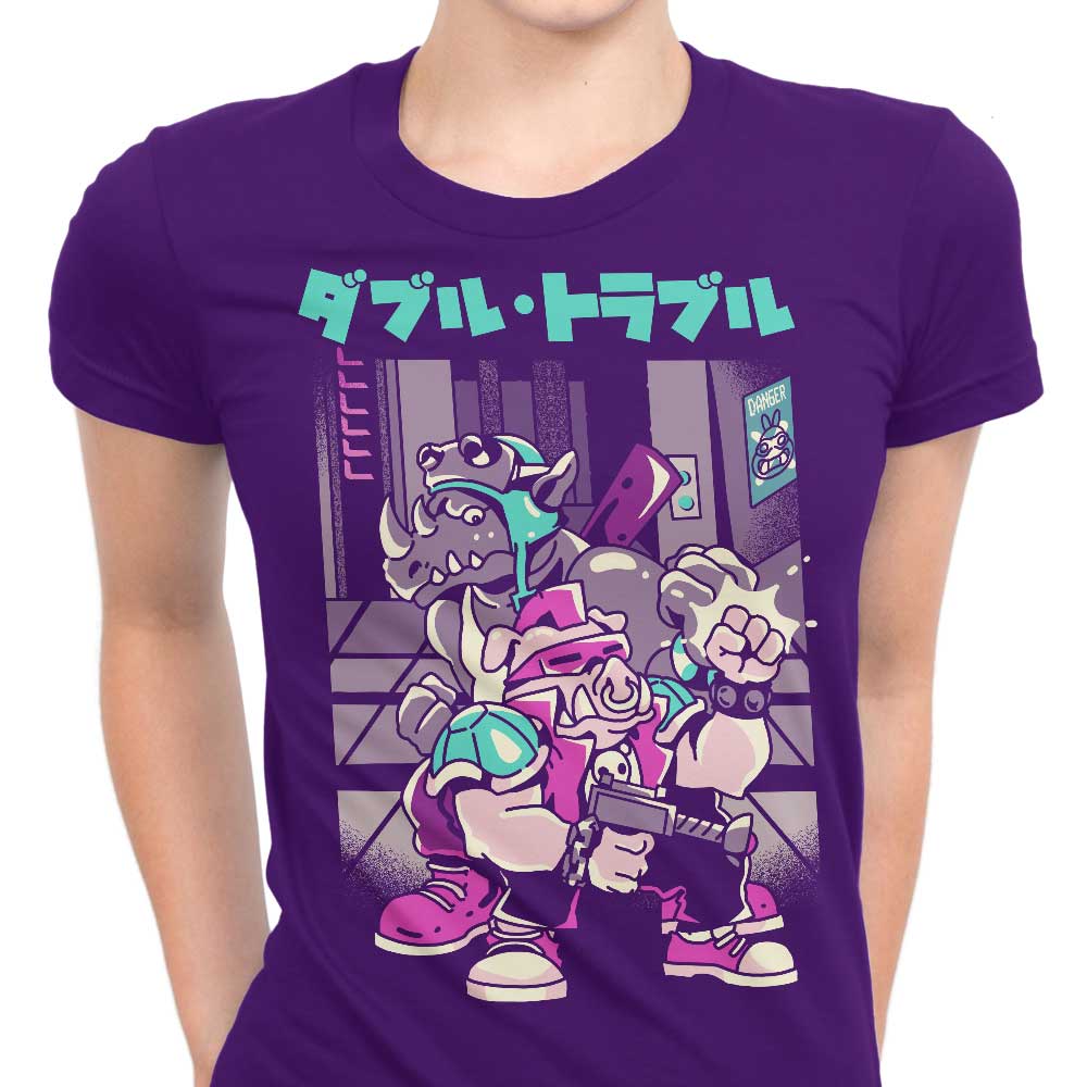Sketchdemao's Double Trouble Women's Fashionable T - Shirts