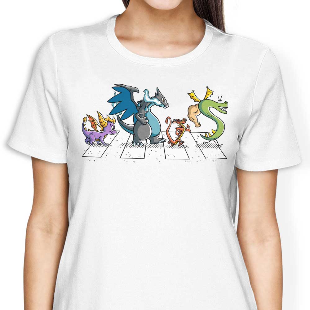 GoodIdeaRyan's Abbey Road Dragons Women's Fashionable T-Shirts