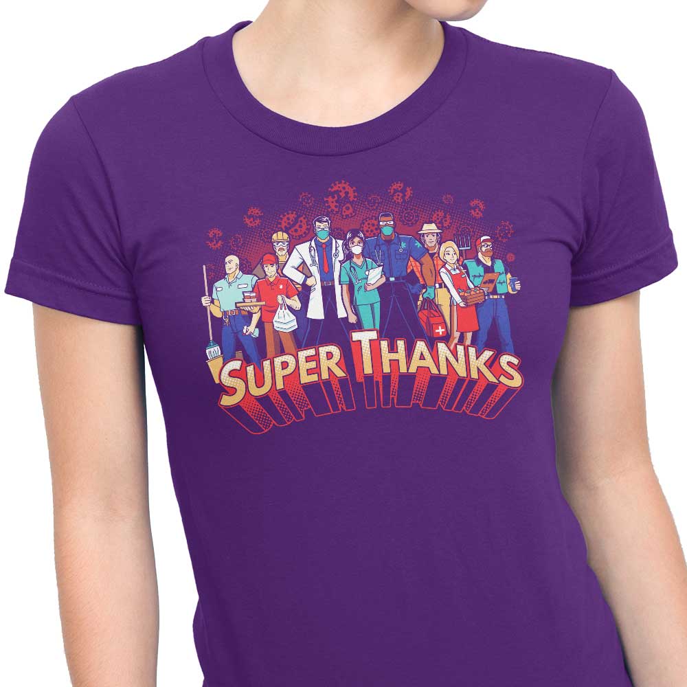 Fantastic Super Thanks Brand Women's Clothing - T-Shirts and Premium T-Shirts