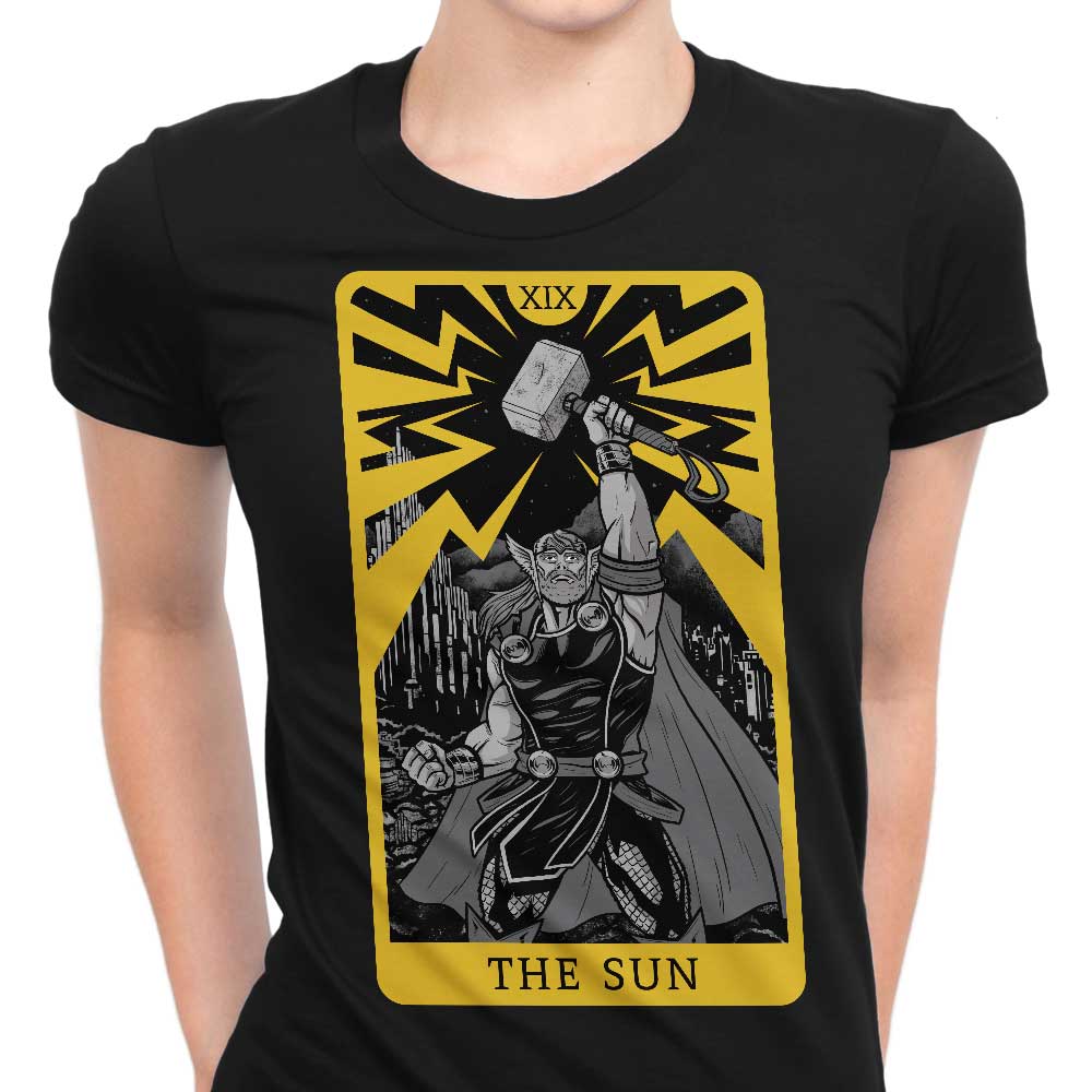 Tarot - The Sun Inspired Women's Fashion Apparel: T-Shirts and Premium T-Shirts
