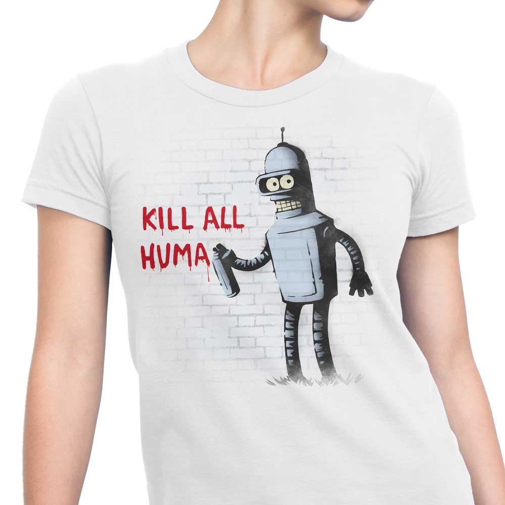 Kill All Humans - Stylish Women's Clothing Apparel