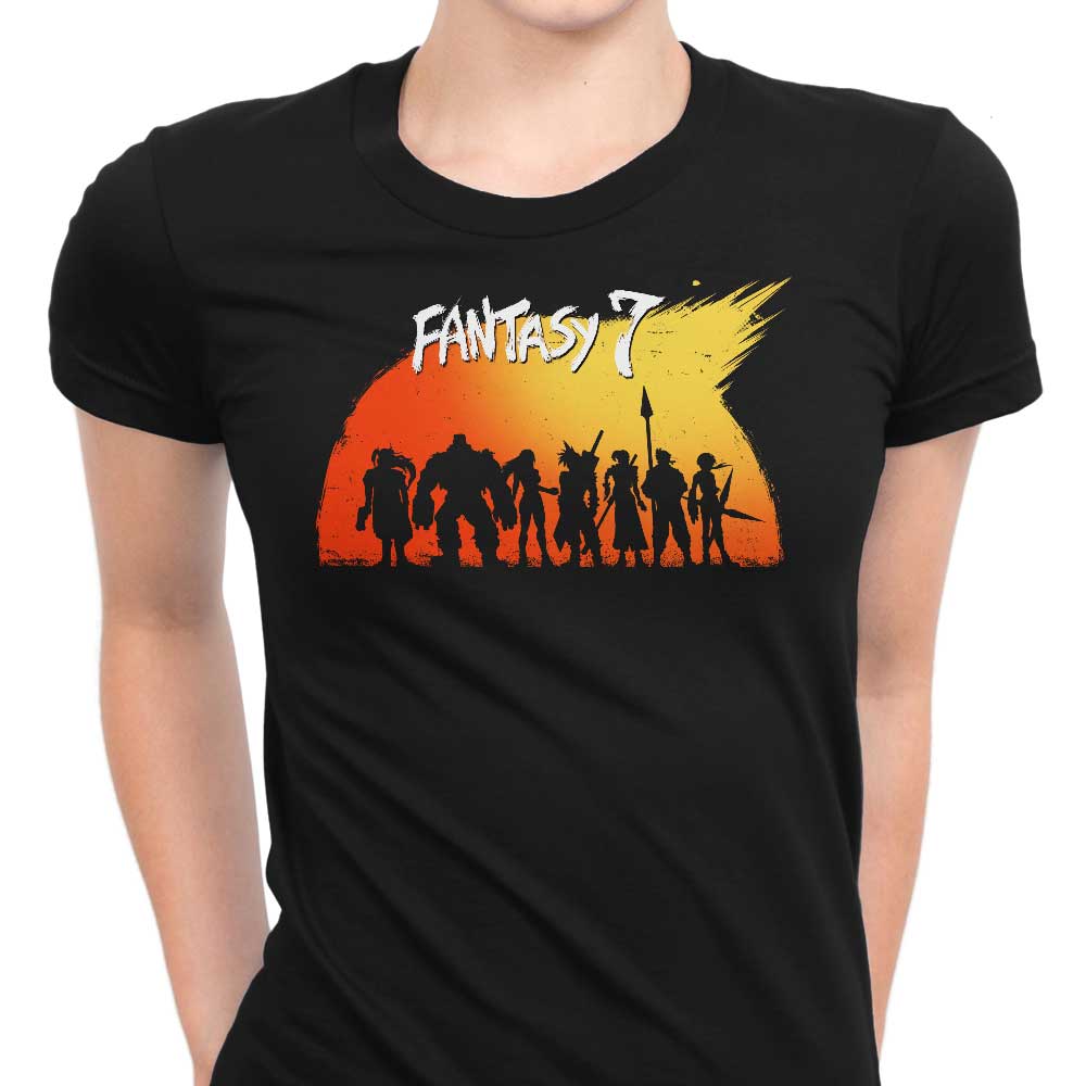 Steven Lefcourt's Fantasy 7 - Stylish Women's T-Shirts in Various Sizes