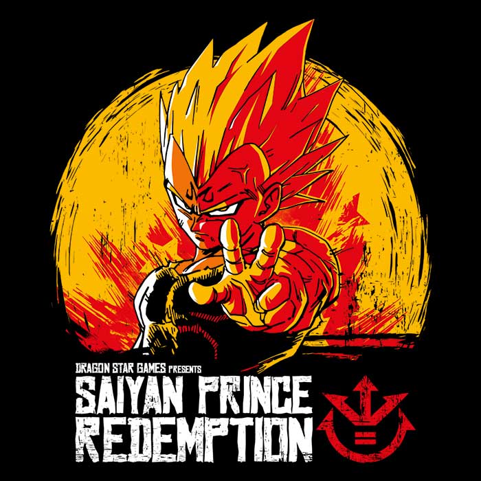 Women's Saiyan Prince Redemption Fashion Apparel