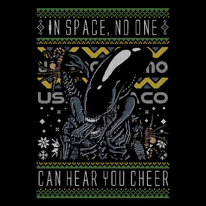 Exquisite Xeno-themed Christmas Sweater for Women - A Must-have in Women's Winter Apparel
