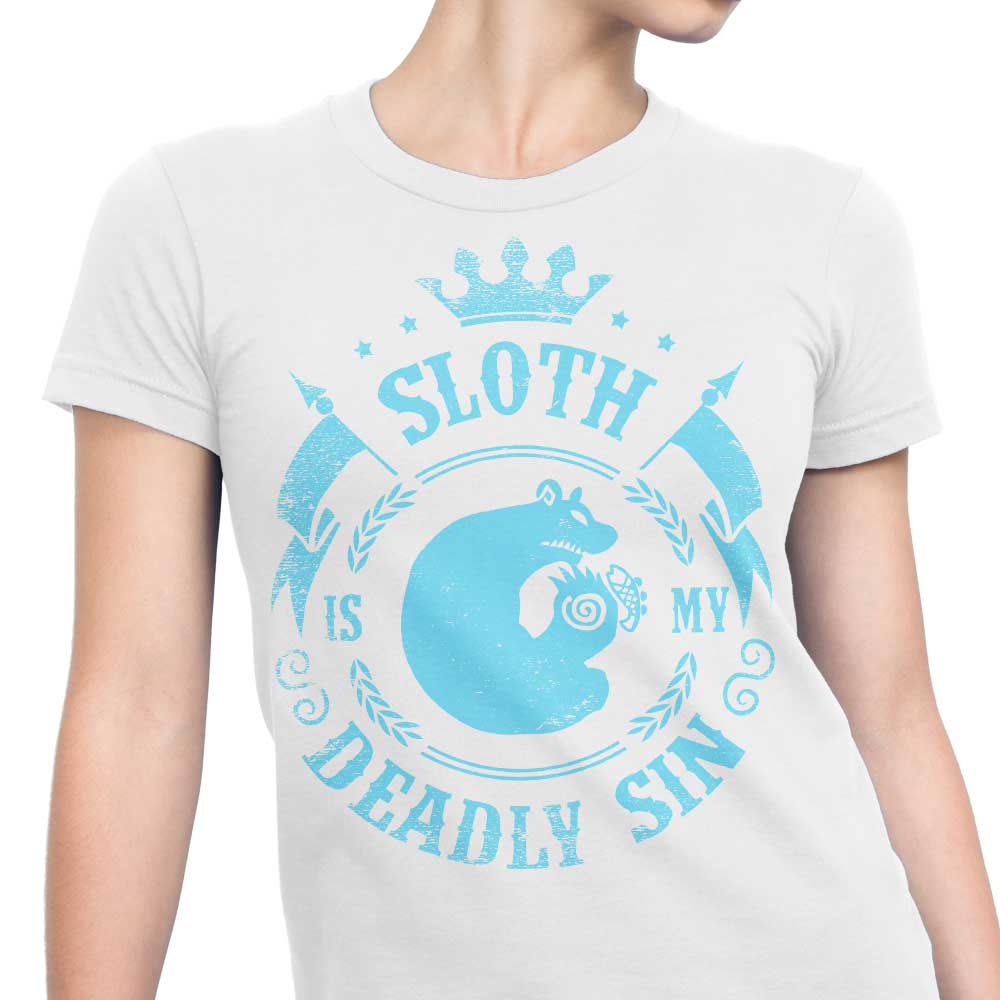 Typhoonic Art's 'Sloth is My Sin' Women's Comfortable T - Shirts