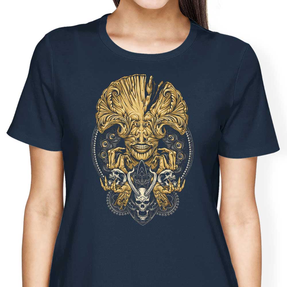 Glitchygorilla's 'Angel of Death' Women's Fashionable T-Shirts