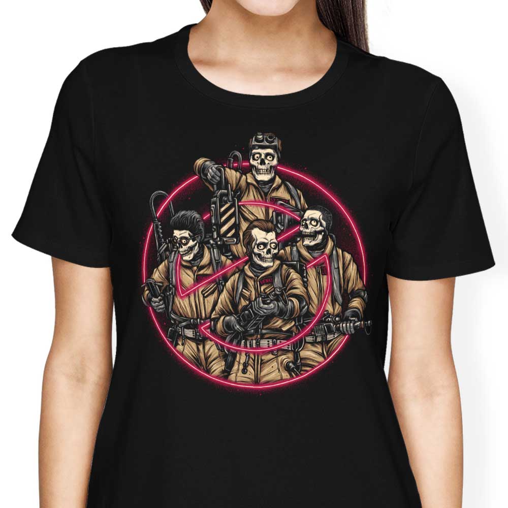 Glitchygorilla's Busted Ghouls - Stylish Women's T-Shirts