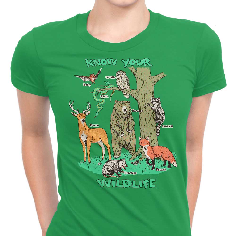 Hillary White's Know Your Wildlife Women's Fashion Apparel