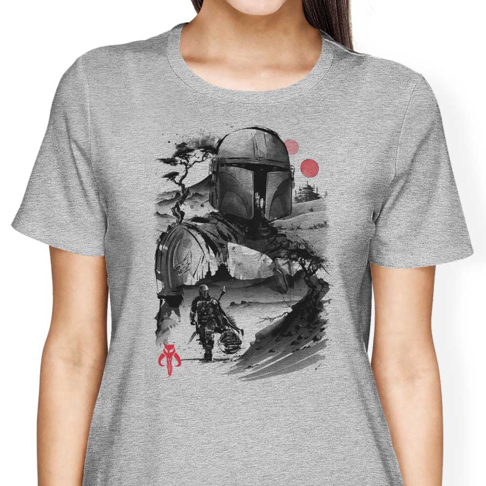 Desert Hunter Sumi-e Women's Fashion Apparel Collection